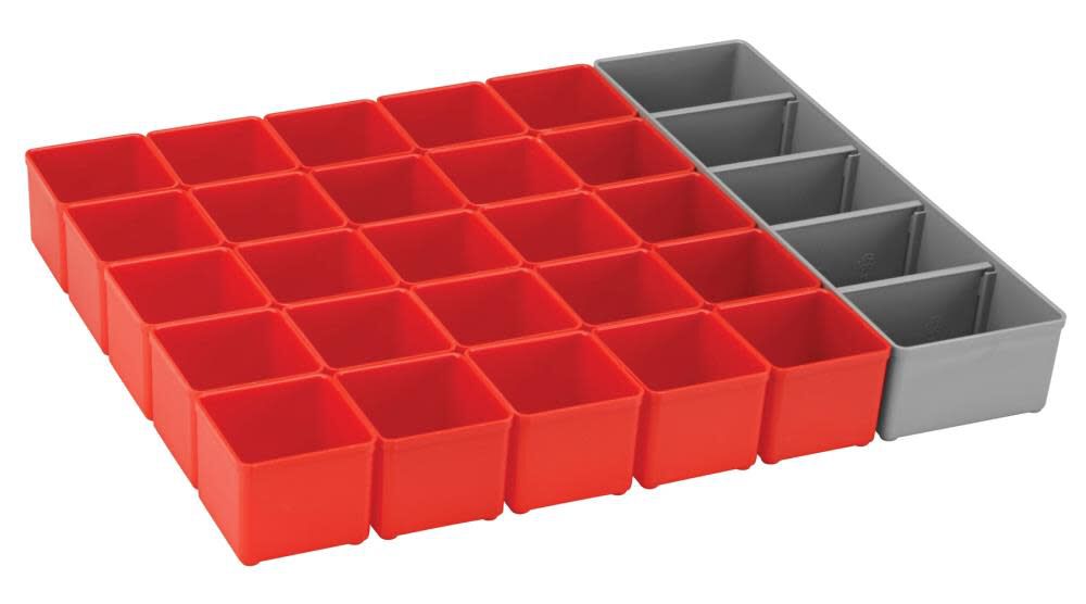 26 pc. Organizer Insert Set for L-Boxx System ORG53-RED