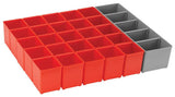 26 pc. Organizer Insert Set for L-Boxx System ORG72-RED