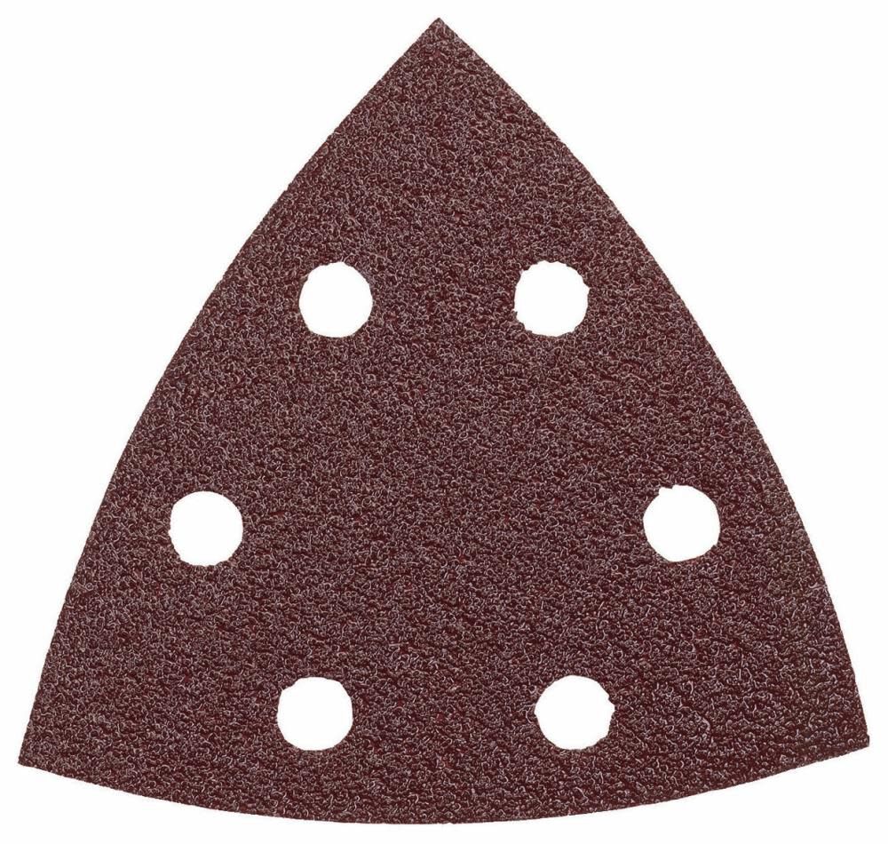 3-3/4 In. 180 Grit 5 pc. Detail Sander Abrasive Triangles for Wood SDTR180