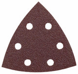 3-3/4 In. 240 Grit 5 pc. Detail Sander Abrasive Triangles for Wood SDTR240