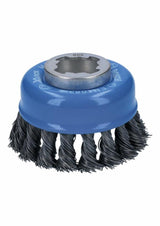 X-LOCK 3-in Knotted Wire Cup Brush X-lock Grinder WBX328