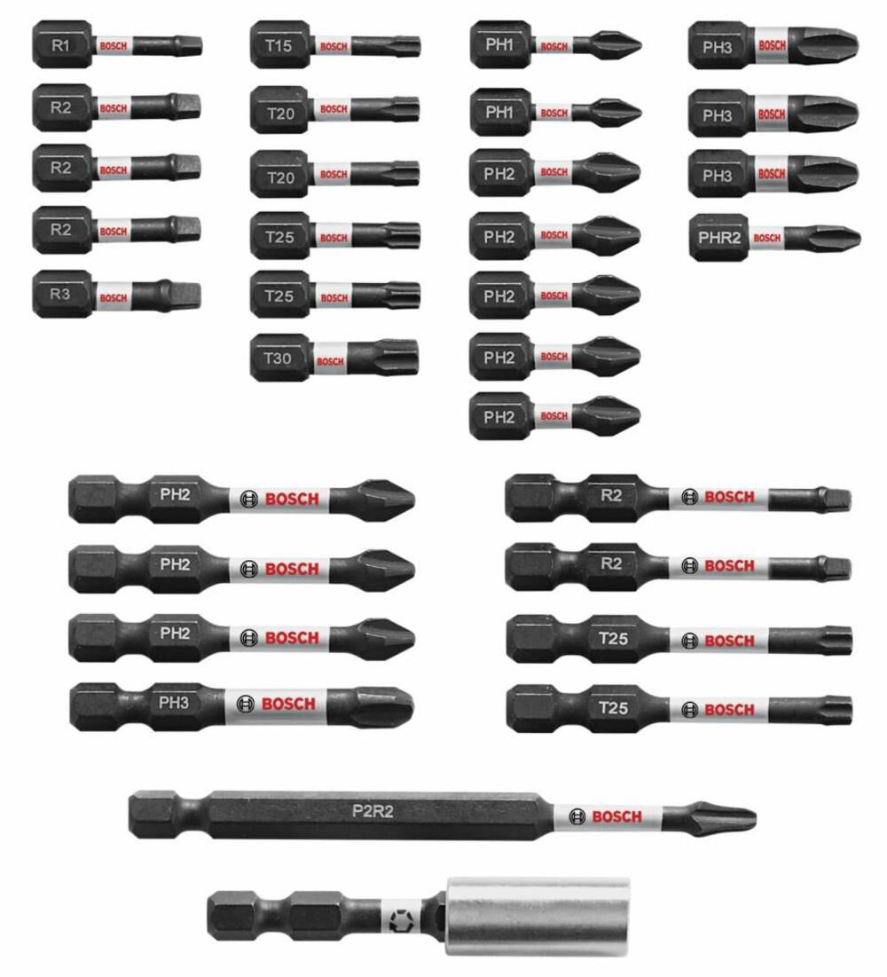 32 pc. Impact Tough Screwdriving Bit Set SBID32