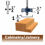 1-1/4-in Carbide-tipped Rabbeting Router Bit 85218MC