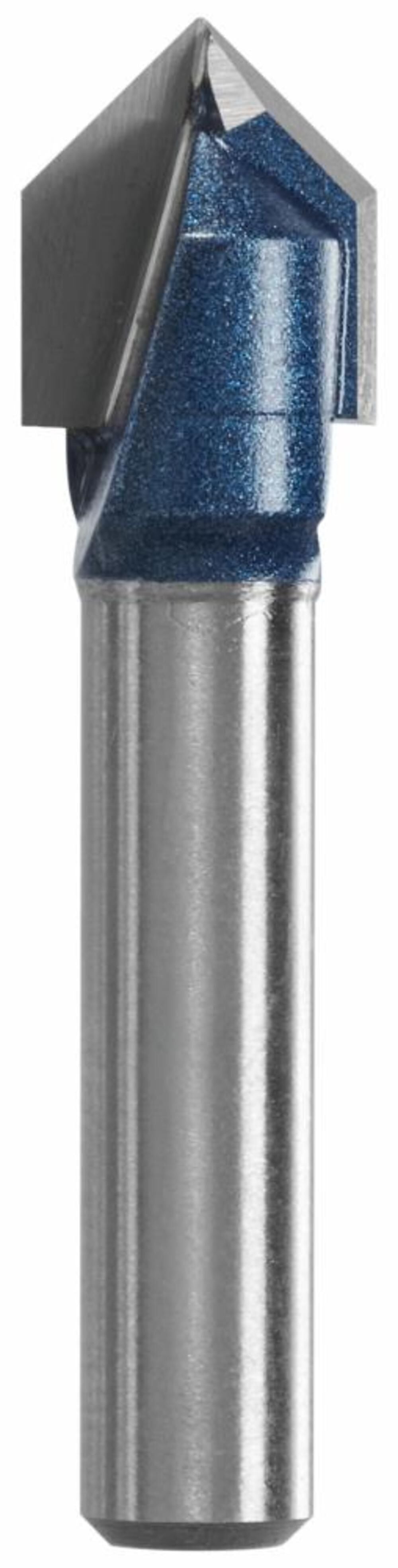 3/8-in Carbide-tipped V-groove and Scoring Router Bit 84300MC