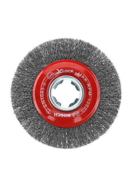 X-LOCK 4.5-in Tempered Steel Crimped Wire Wheel Grinder WBX418