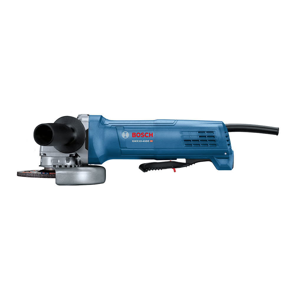 X-LOCK 4.5-in 10 Amps Paddle Switch Corded Angle Grinder GWX10-45DE