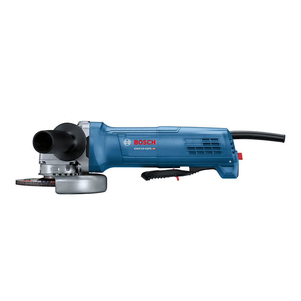 X-LOCK 4.5-in 10 Amps Paddle Switch Corded Angle Grinder GWX10-45PE