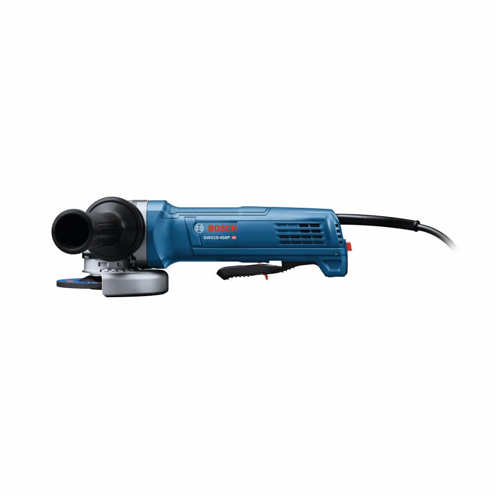 4 1/2in Ergonomic Angle Grinder with Paddle Switch GWS10-450P