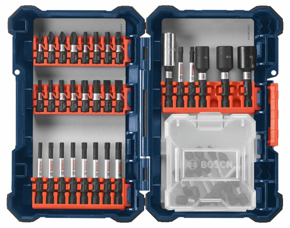 40 pc. Impact Tough Screwdriving Custom Case System Set SDMS40