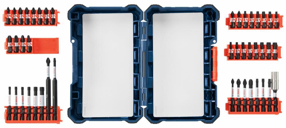 44 pc. Impact Tough Screwdriving Custom Case System Set SDMS44