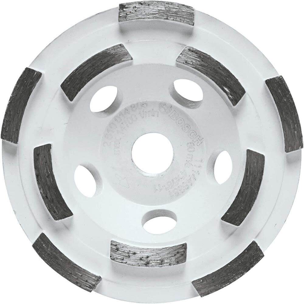 4in Double Row Segmented Diamond Cup Wheel DC410HD