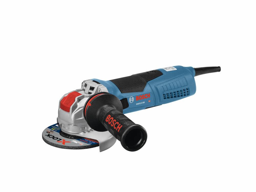 X-LOCK 5-in 10 Amps Sliding Switch Corded Angle Grinder GWX13-50