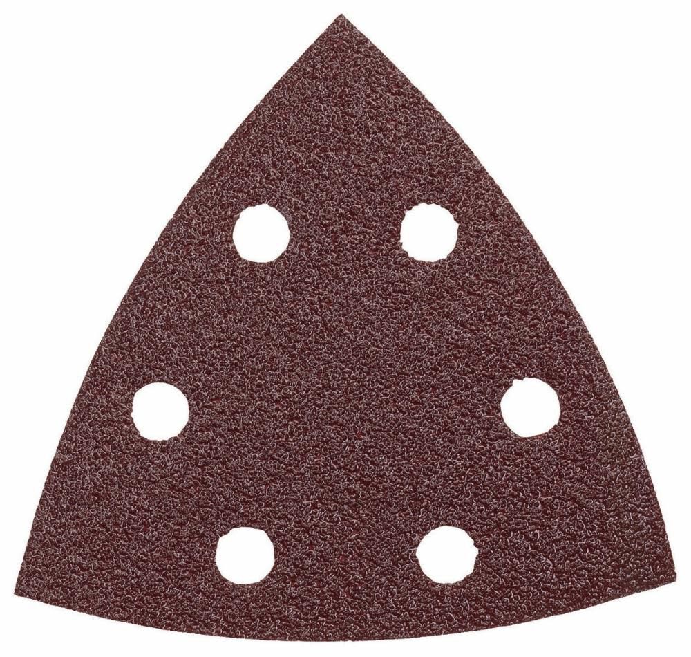 5 Piece 120 Grit Detail Sander Triangle Sandpaper SDTR120