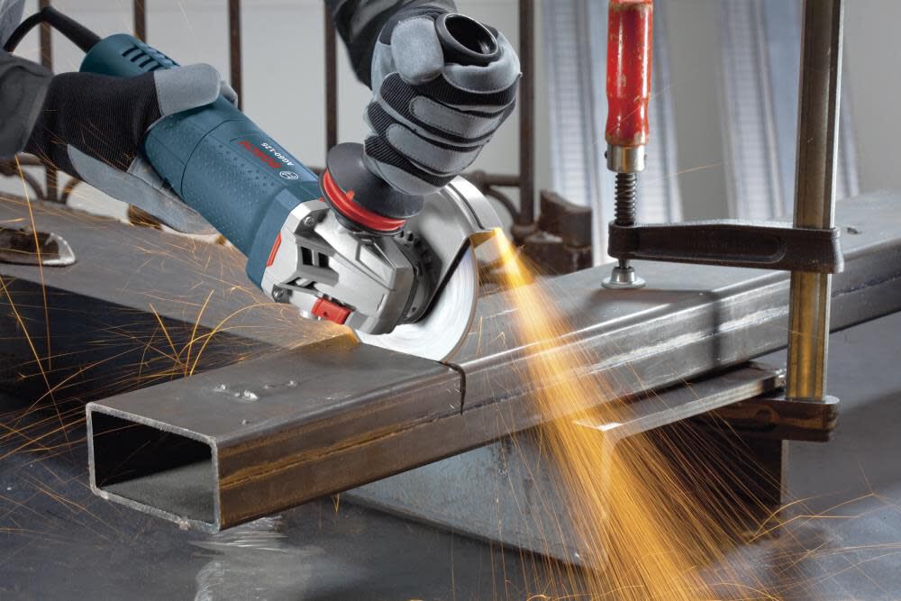 6 In. High-Performance Angle Grinder with No-Lock-On Paddle Switch GWS13-60PD