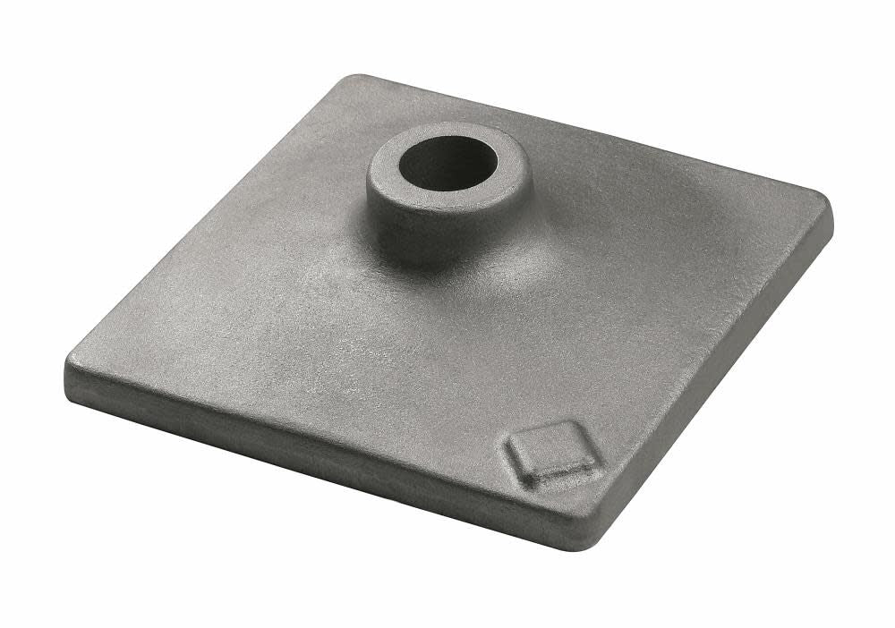 6 In. x 6 In. Tamper Plate 1-1/8 In. Hex Hammer Steel HS2124