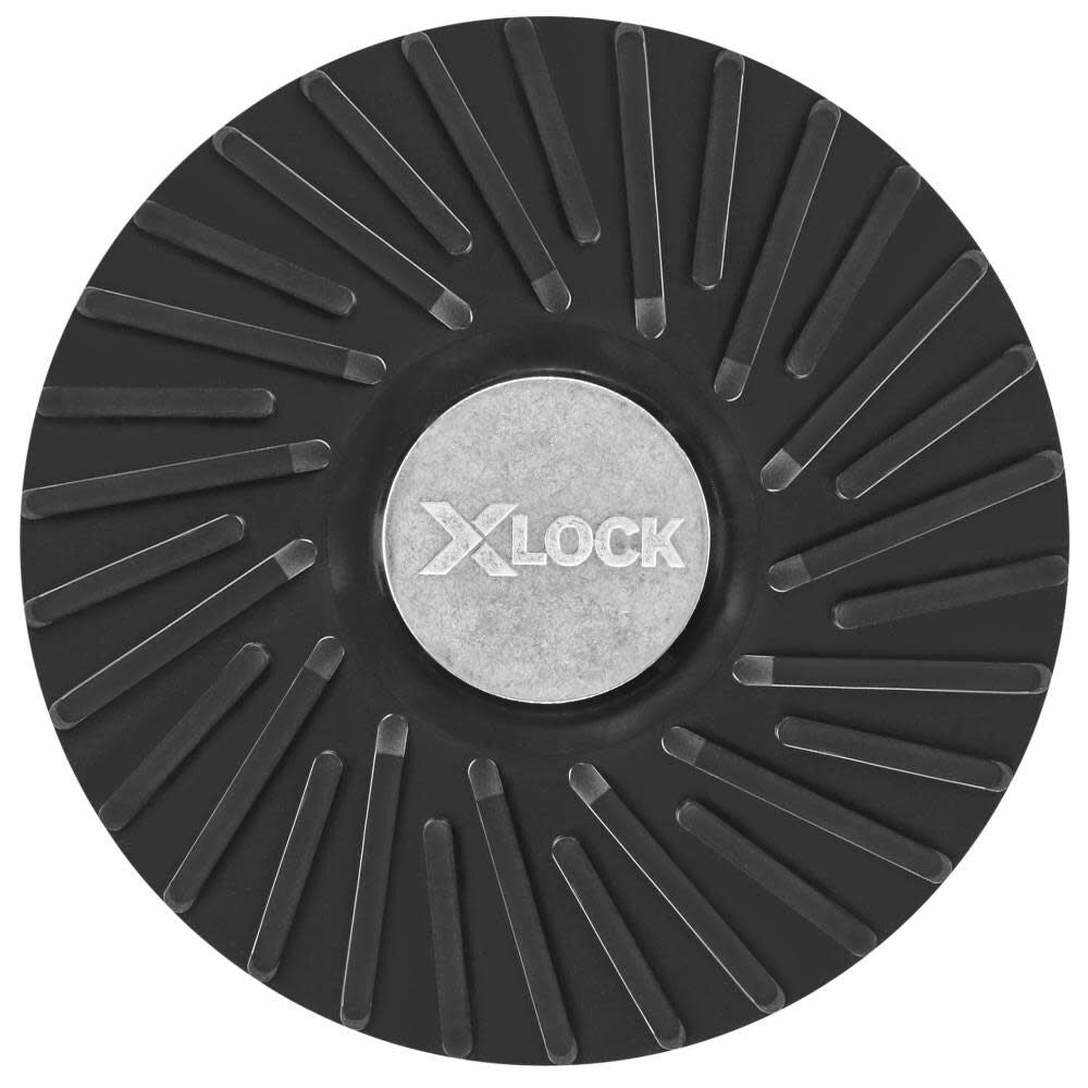 6in X-LOCK Backing Pad with X-LOCK Clip Medium Hardness MGX0600