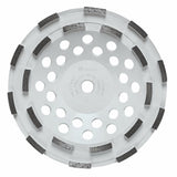 7 In. Double Row Segmented Diamond Cup Wheel DC710H