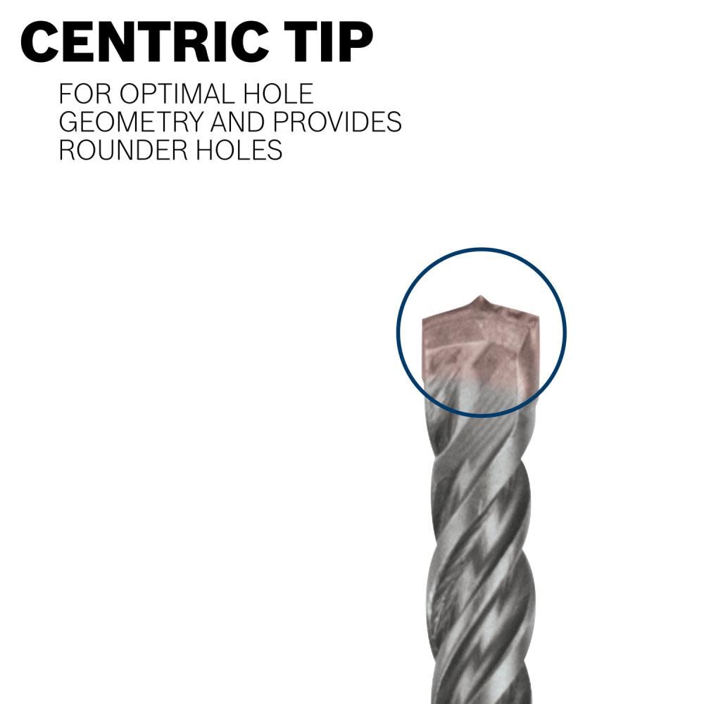 Bulldog Assorted x Alloy Steel Masonry Drill Bit for Sds-plus Drill HC2309