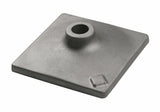 8 In. x 8 In. Tamper Plate 1-1/8 In. Hex Hammer Steel HS2125