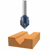 90 x 9/16 In. Carbide Tipped V-Groove Bit 85219M