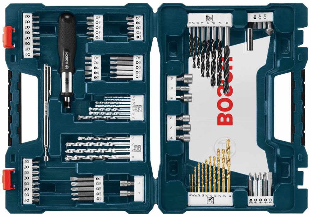 Screwdriver Bit Set (91-Piece) MS4091