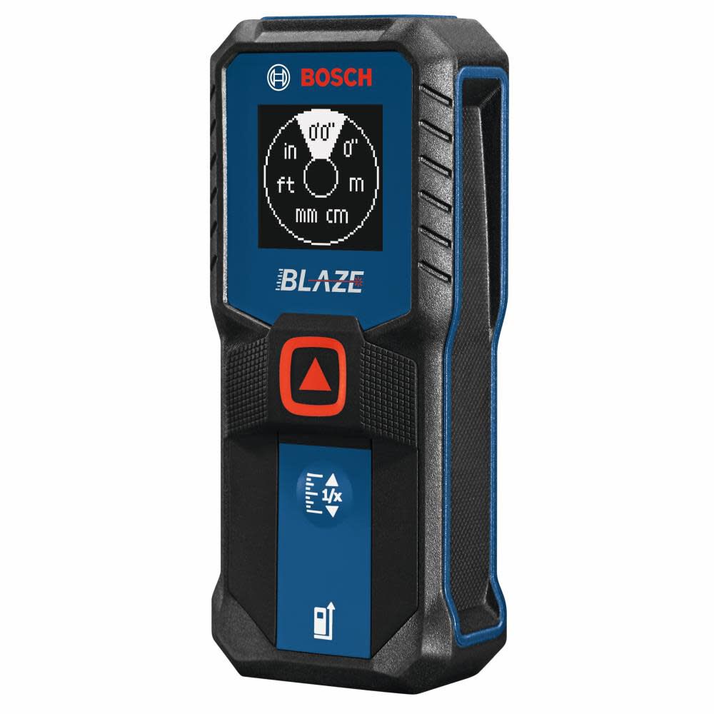 BLAZE 100-ft Indoor Red Laser Distance Measurer with Backlit Display GLM100-23