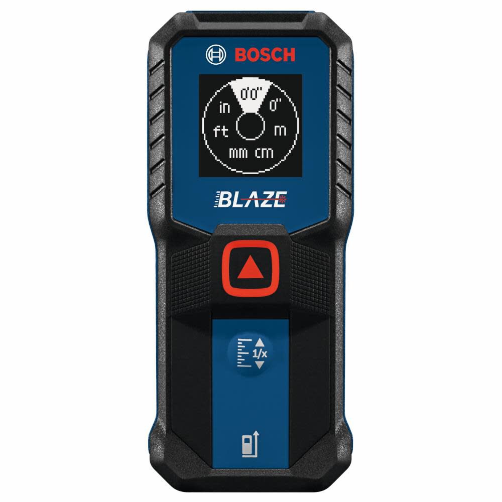 BLAZE 100-ft Indoor Red Laser Distance Measurer with Backlit Display GLM100-23