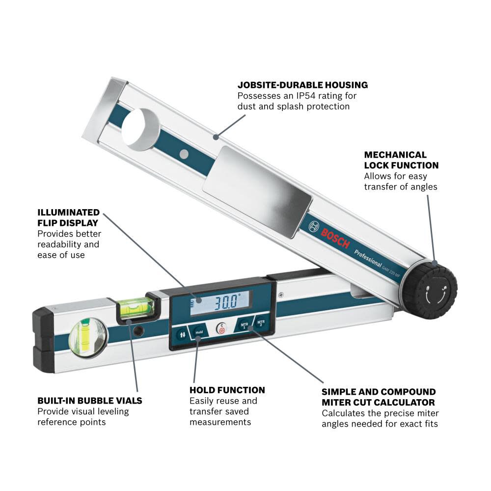 Digital Angle Finder GAM 220 MF