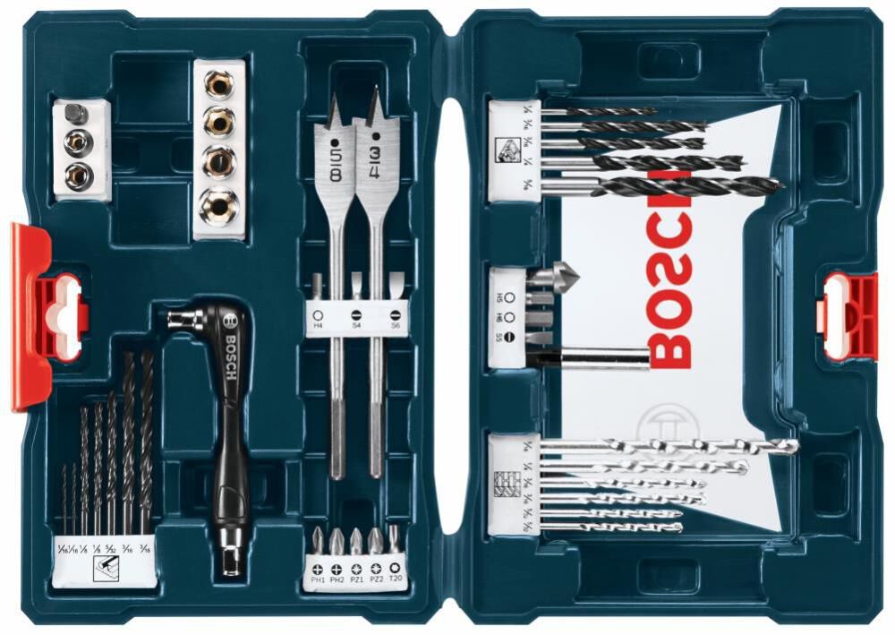 Drilling and Driving Mixed Bit Set Screwdriver Bit Set (41-Piece) MS4041