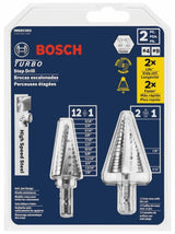 2-Piece 1/4-in Step Drill Bit Set (7/8-in to 1-1/8-in) IMSDC002