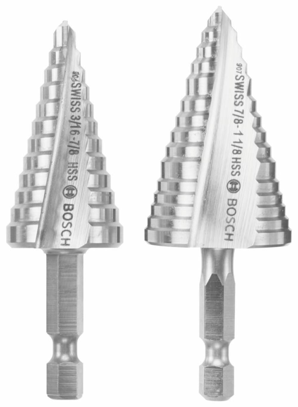 2-Piece 1/4-in Step Drill Bit Set (7/8-in to 1-1/8-in) IMSDC002