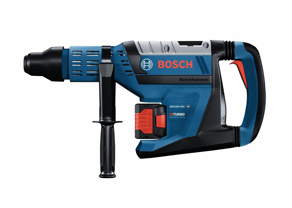 PROFACTOR 18-volt 8-Amp Sds-max Variable Speed Cordless Rotary Hammer Drill (2-Batteries Included) GBH18V-45CK24