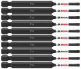 Impact Tough 3.5 In. Torx #15 Power Bits (Bulk Pack) ITT1535B