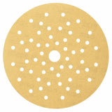 Multi Hole Hook and Loop Sanding Discs 120 Grit 6in 5pc SRM6R120