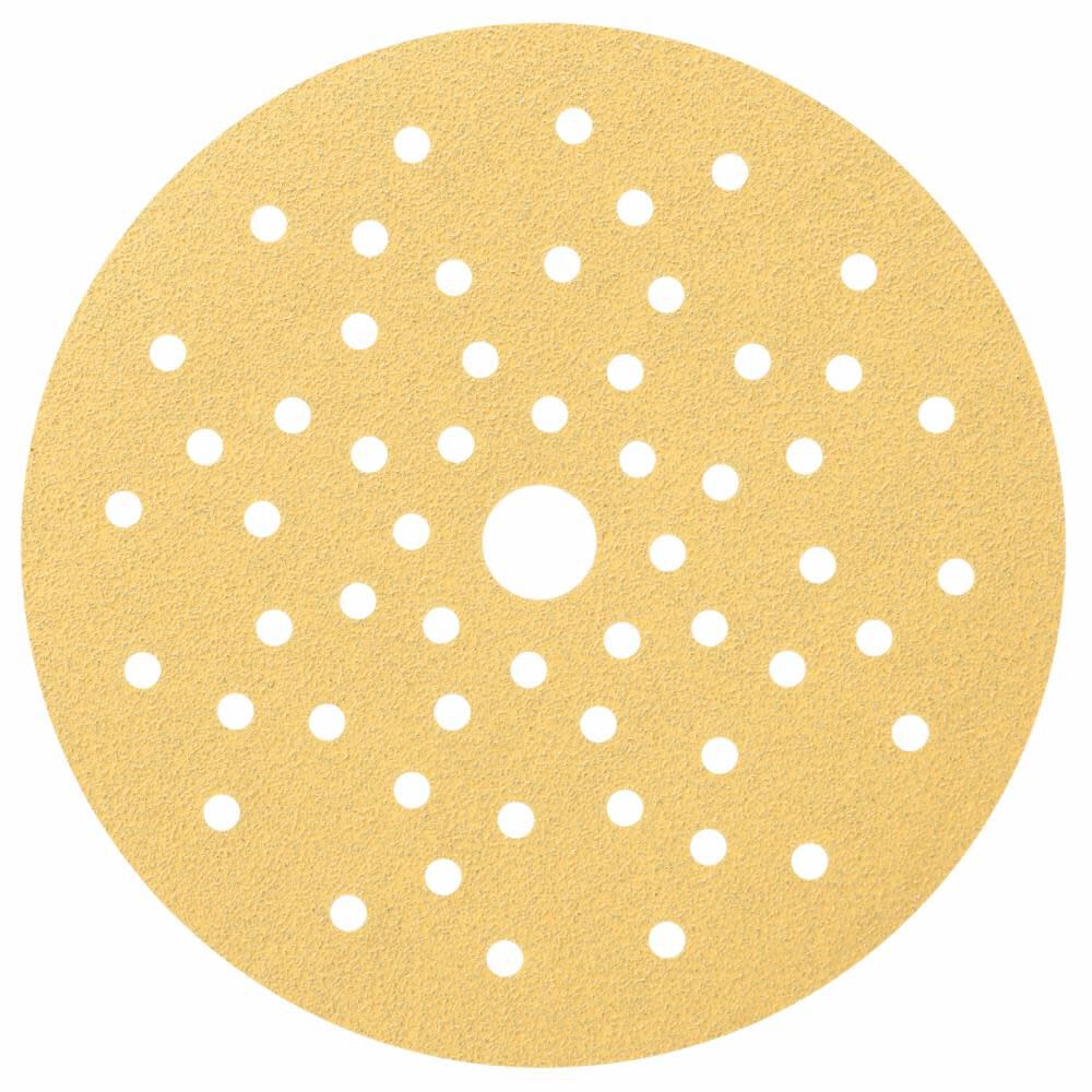 Multi Hole Hook and Loop Sanding Discs 80 Grit 6in 5pc SRM6R080