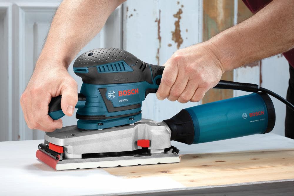 120-Volt 3.4-Amp Corded Variable Speed Sheet Sander with Dust Management OS50VC