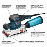 120-Volt 3.4-Amp Corded Variable Speed Sheet Sander with Dust Management OS50VC