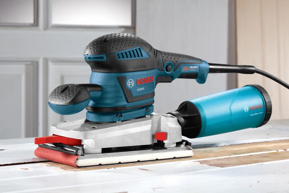 120-Volt 3.4-Amp Corded Variable Speed Sheet Sander with Dust Management OS50VC