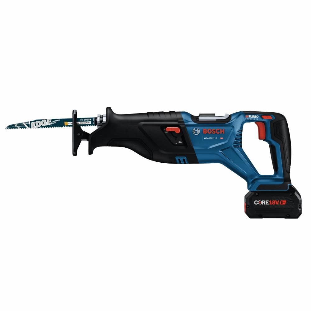 18-volt 8-Amp Variable Speed Brushless Cordless Reciprocating Saw (Charger Included and Battery Included) GSA18V-110B14