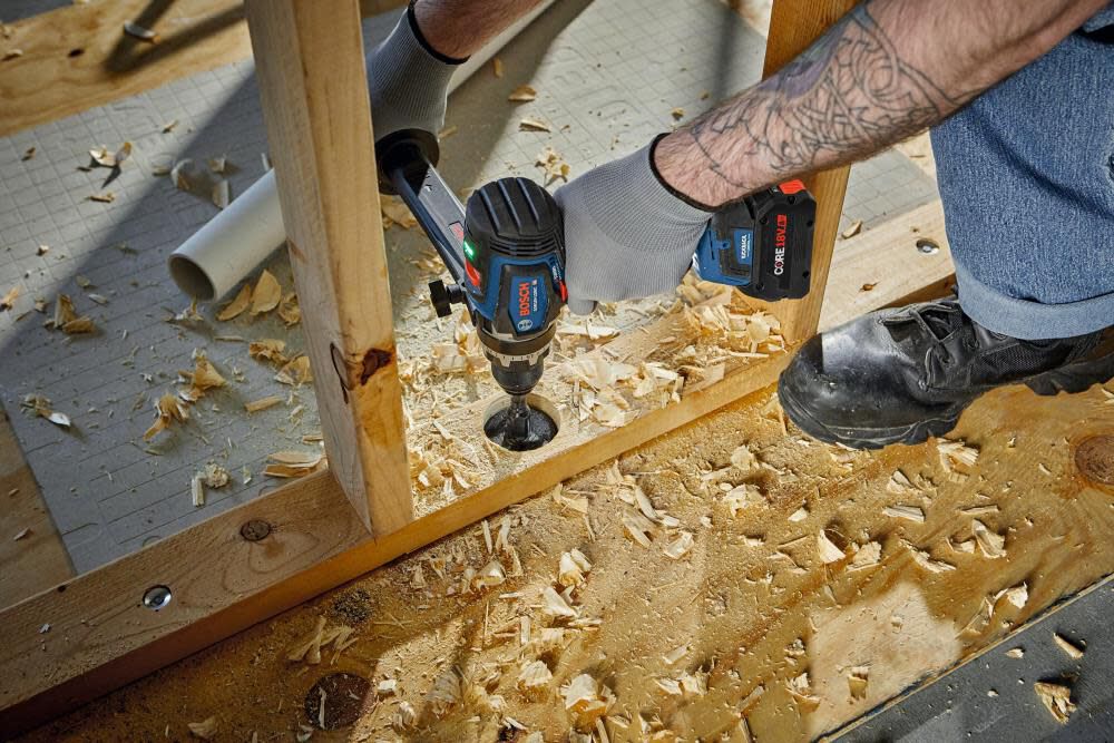 Connected-ready Profactor 1/2-in Keyless Brushless Cordless Drill GSR18V-1330CN