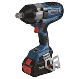 8-Amp 18-volt Variable Speed Brushless 3/4-in square Drive Cordless Impact Wrench (Battery Included) GDS18V-770CB14