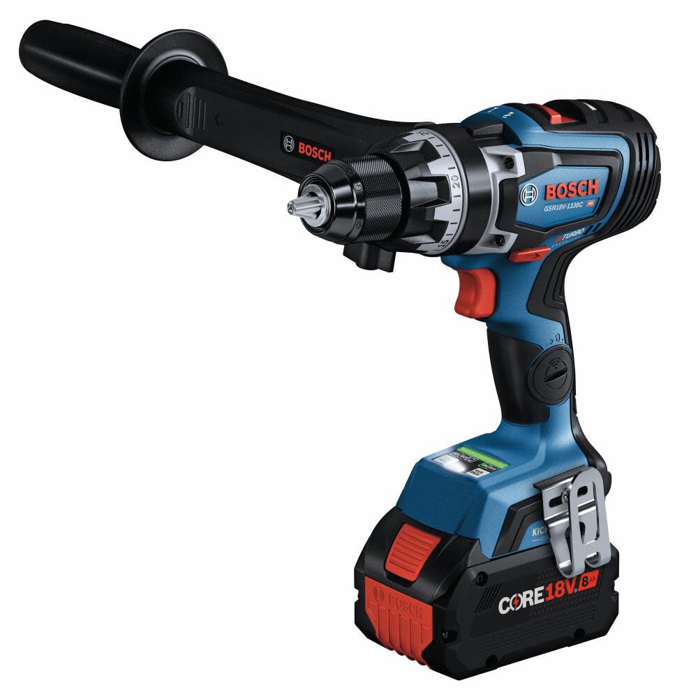 Connected-Ready 18-volt 1/2-in Keyless Brushless Cordless Drill (1-Battery Included, Charger Included and Soft Bag included) GSR18V-1330CB14