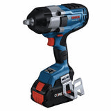 8-Amp 18-volt Variable Speed Brushless 1/2-in square Drive Cordless Impact Wrench (Battery Included) GDS18V-740CB14