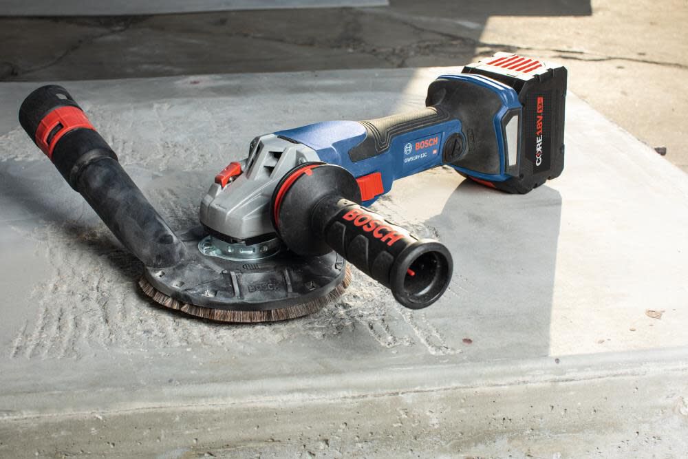 PROFACTOR 6-in 18-volt Sliding Switch Brushless Cordless Angle Grinder (Tool Only) GWS18V-13CN