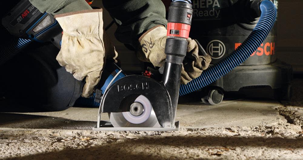 PROFACTOR 6-in 18-volt 8 Amps Paddle Switch Brushless Cordless Angle Grinder (Charger Included and 1-Battery) GWX18V-13PB14