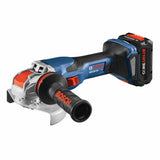 PROFACTOR X-LOCK 6-in 18-volt 8 Amps Sliding Switch Brushless Cordless Angle Grinder (Charger Included and 1-Battery) GWX18V-13CB14