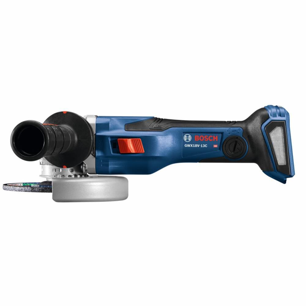 PROFACTOR 6-in 18-volt 4 Amps Sliding Switch Brushless Cordless Angle Grinder (Tool Only) GWX18V-13CN