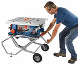 10-in 15-Amp 120-Volt Corded Portable Benchtop Table Saw with Gravity Rise Stand 4100XC-10