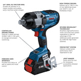 x In. 18V 3/4 In. Impact Wrench Kit GDS18V-1180CB28