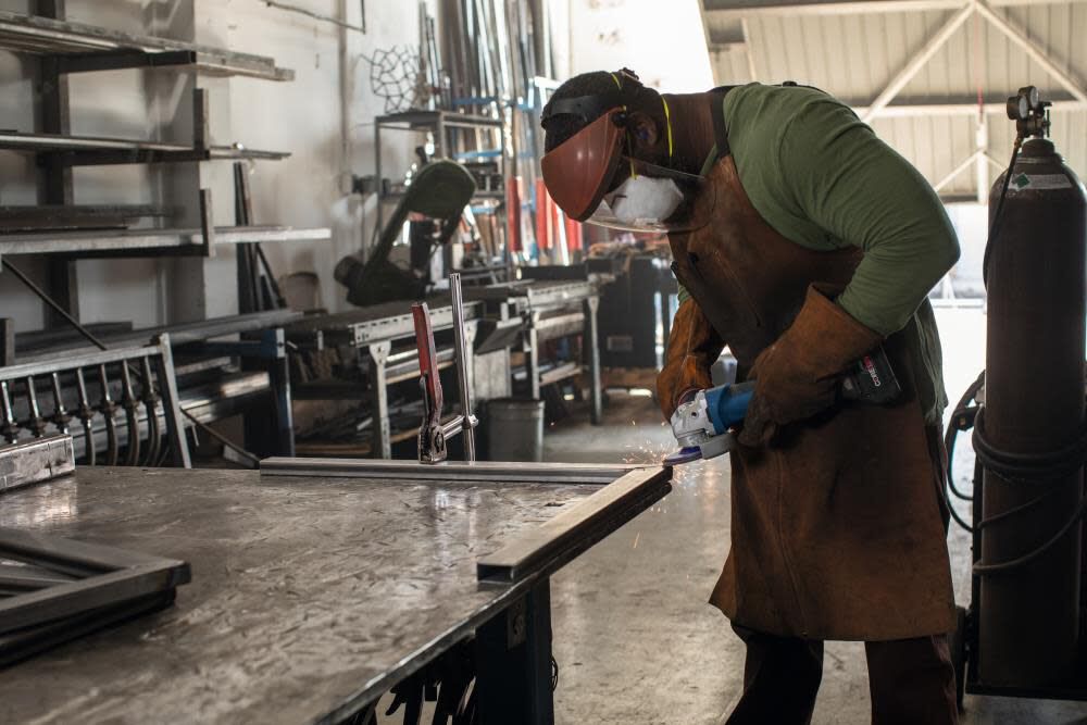 X LOCK Arbor Type 29 40 Grit Flap Disc 6in FDX2960040